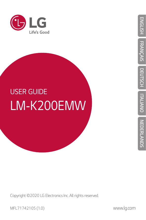Lg Lm K22 Lm K200emw User Manual Manualzz