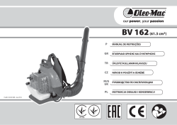 Oleo Mac Bv 162 El Manual Del Propietario