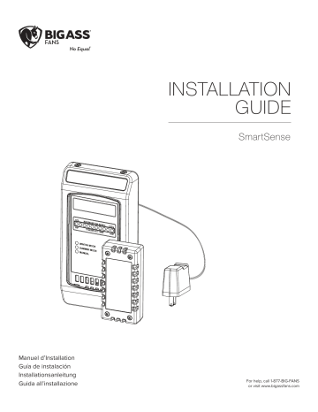 Smart Sense Installation Big Ass Fans SmartSense Controller Installationsanleitung | Manualzz