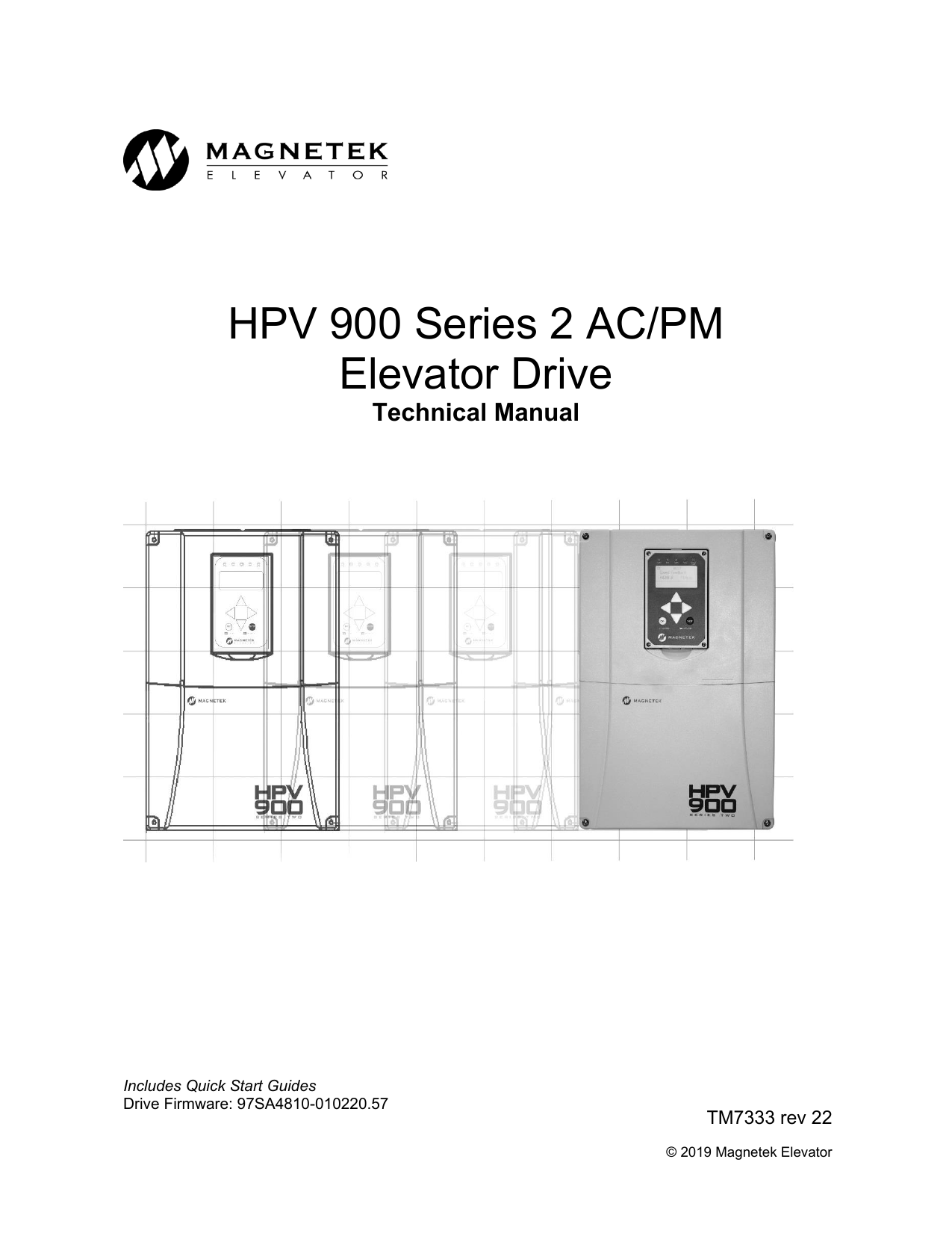 HPV® 900 Series 2 AC Elevator Drive Owner's Manual Manualzz
