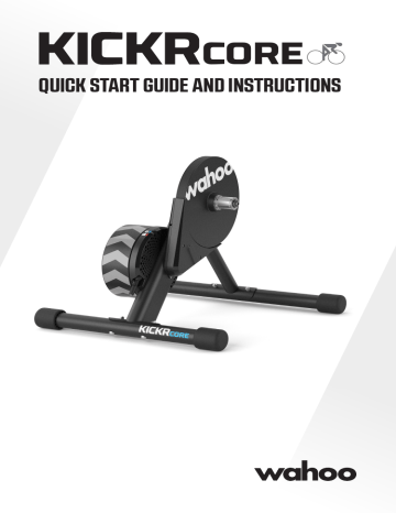 Wahoo KICKR Core Owner Manual | Manualzz