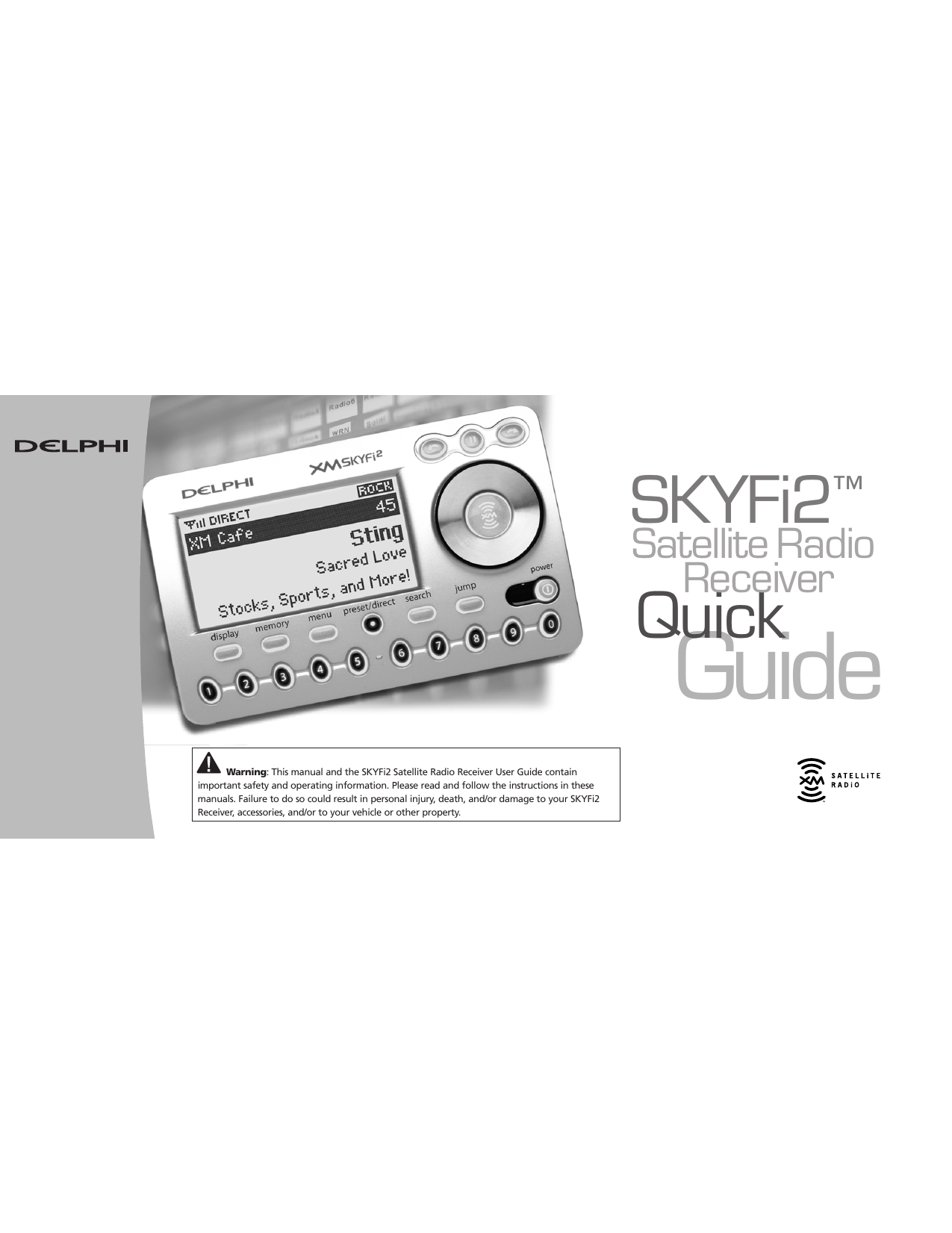 Delphi Skyfi2 Sa10102 User Manual Manualzz