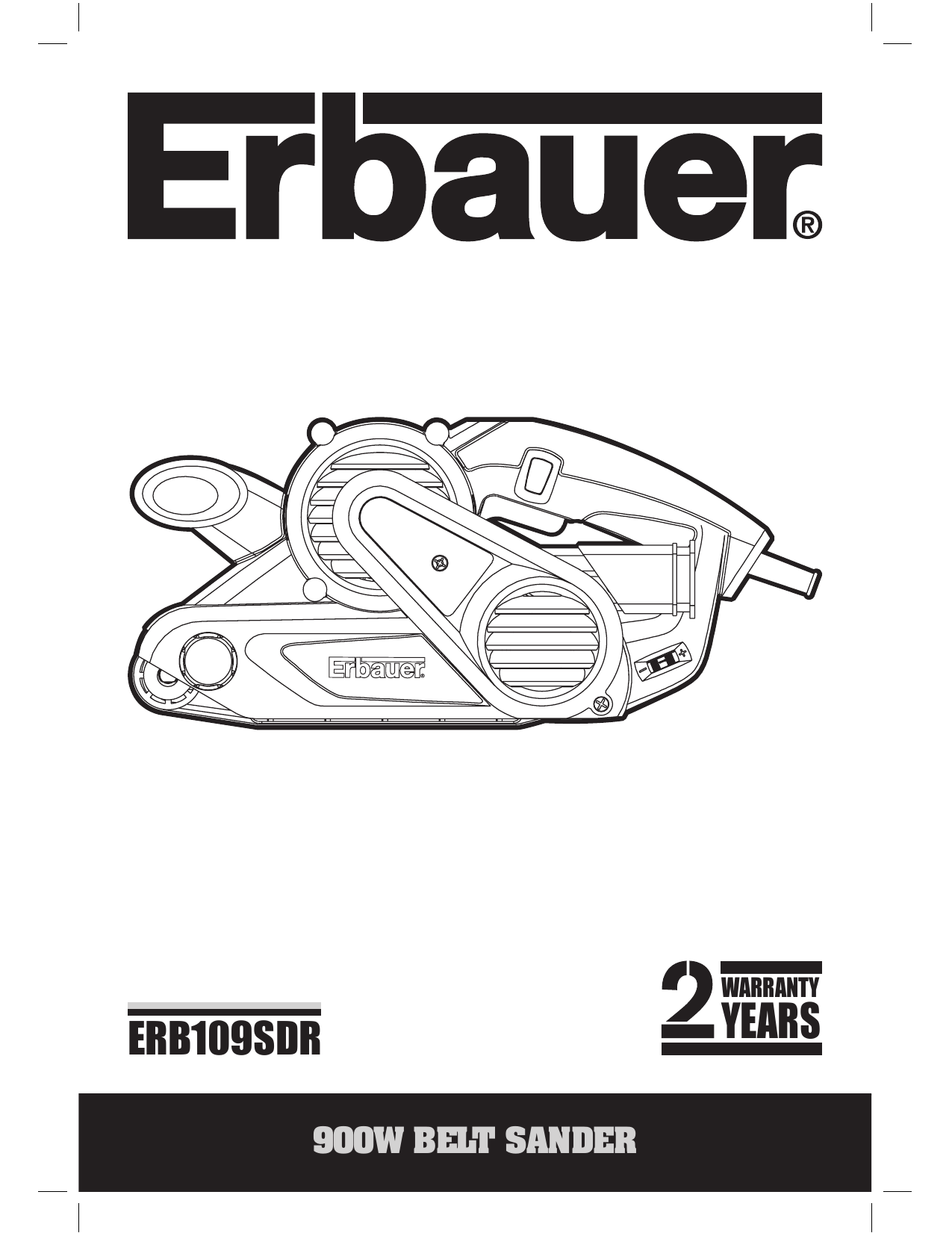 erbauer belt sander
