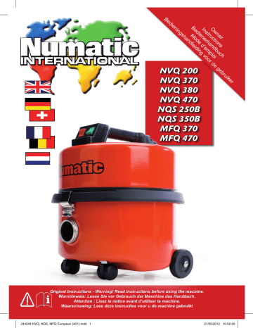 vhbw 10x sacchetto compatibile con Numatic NVP 200-A, NVQ 200, NVQ 200
