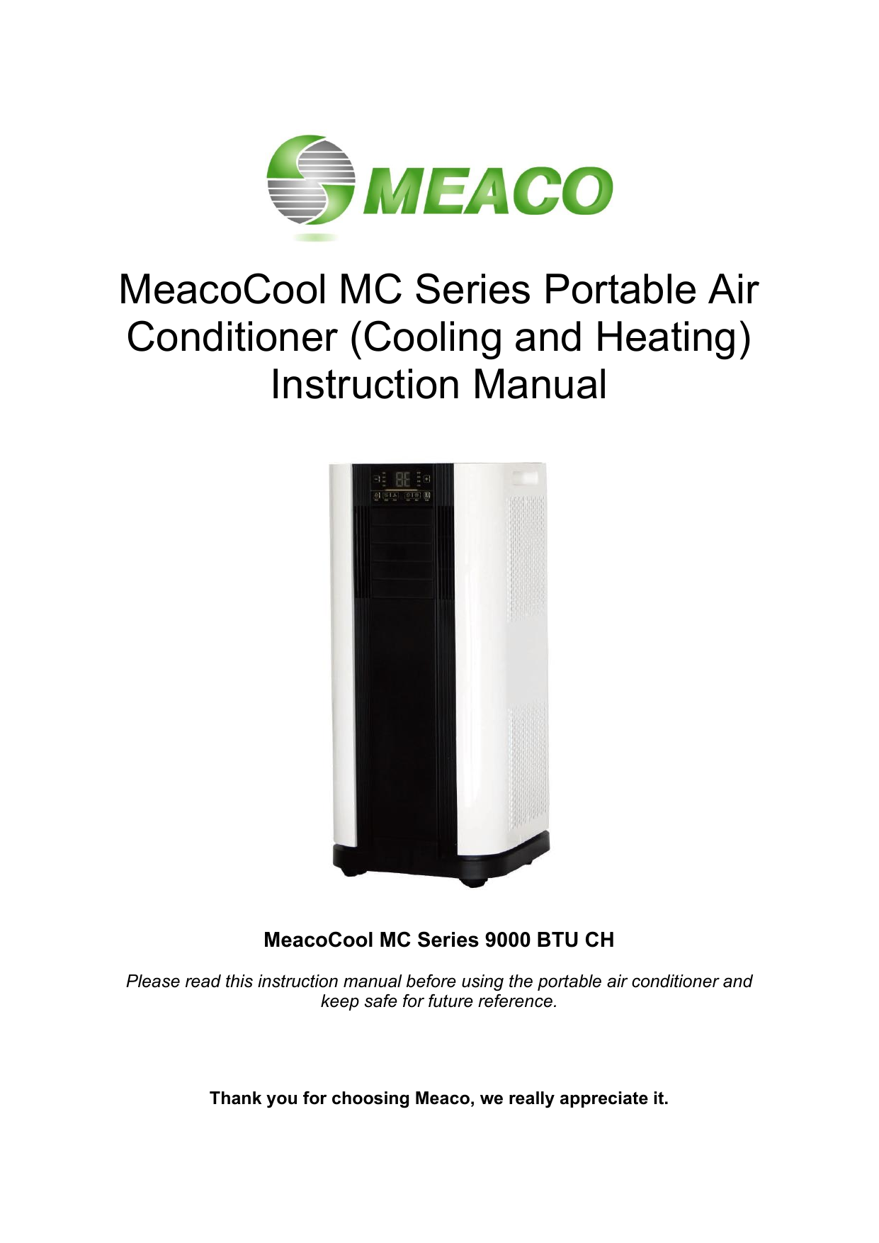 Meaco MeacoCool MC Series Portable Air 