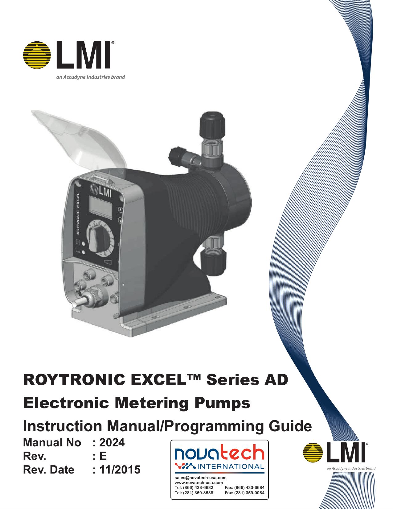 LMI AD911818NI Diaphragm Metering Pump Guide Manualzz