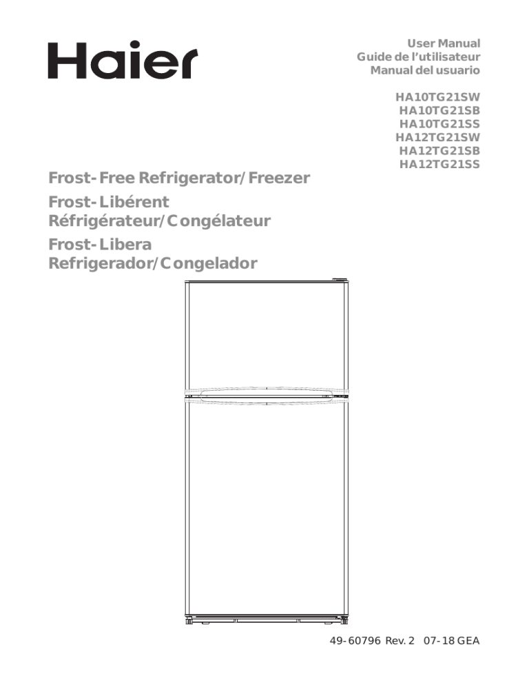 Haier HA10TG21SB User guide Manualzz