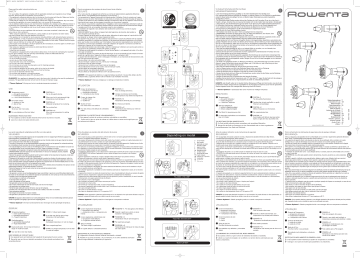 User manual Rowenta X-Force Flex 8.60 (English - 2 pages)