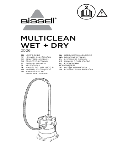 Aspirateur eau et poussière Multiclean Wet & Dry Bissell