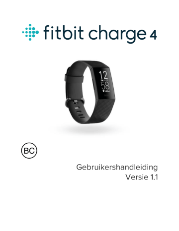 Inhoudsopgave. Fitbit CHARGE HR 4 PALISSANDER, CHARGE HR 4 SE BLACK