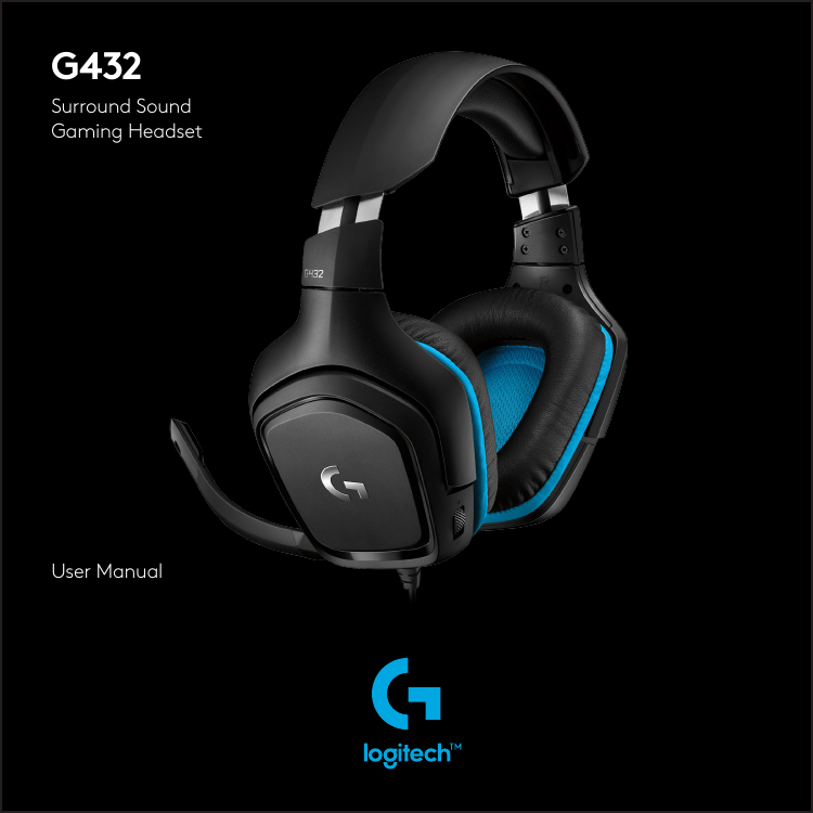 Logitech G432 7.1 SURROUND GAMING Owner's manual Manualzz