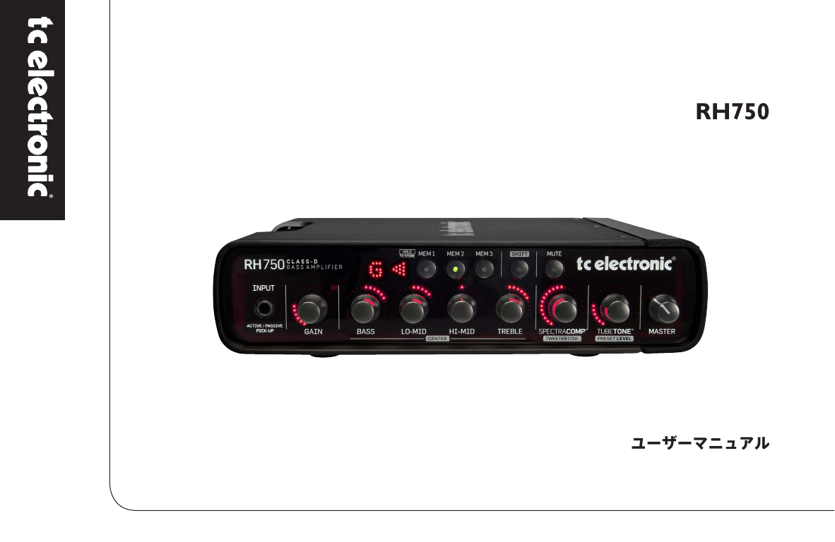 tc electronic RH 450 ベース ベースアンプヘッド TC Electronic