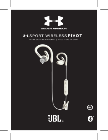 JBL UA Sport Wireless PIVOT Headphones Quick Start Guide Manualzz