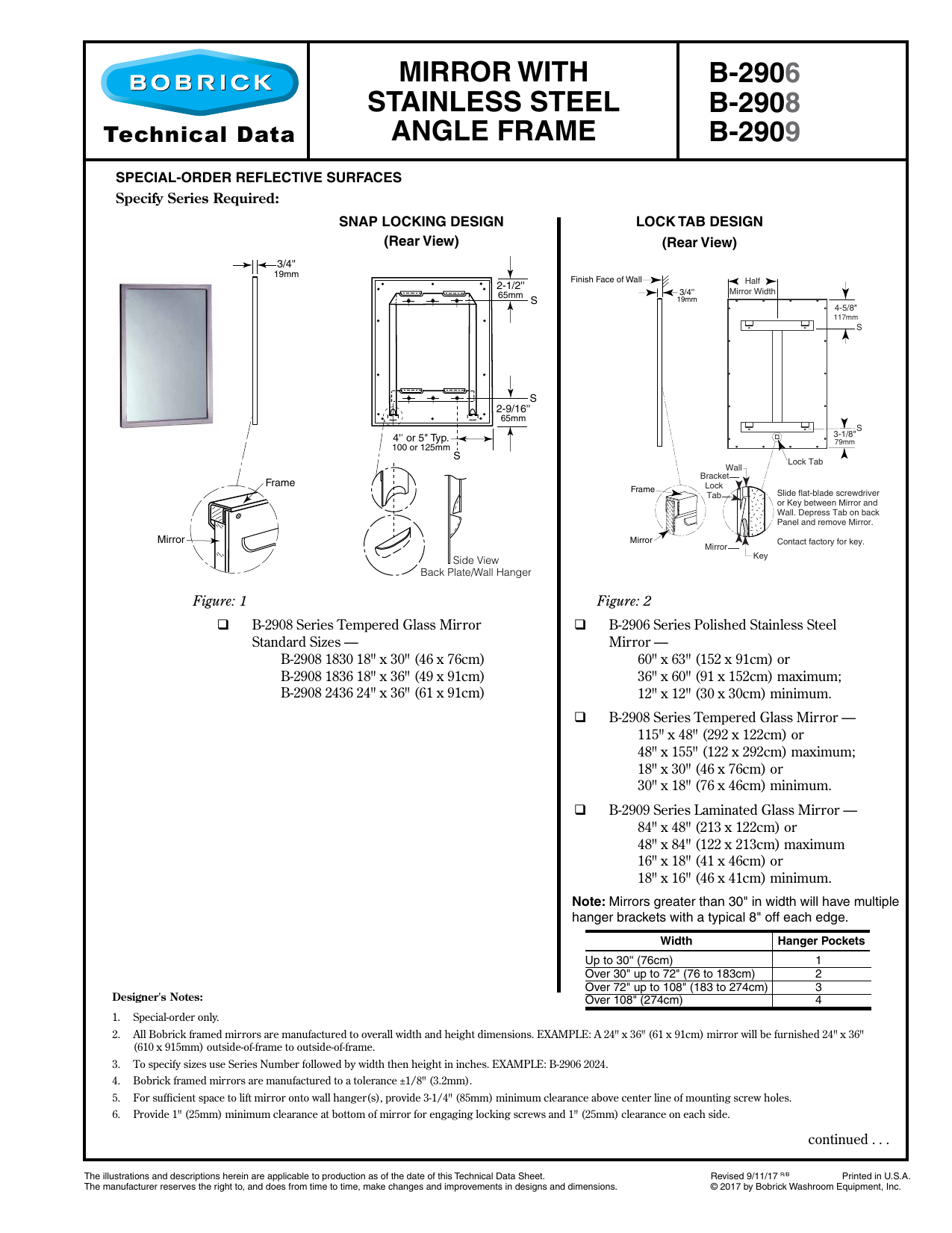 Welded-Frame Mirror