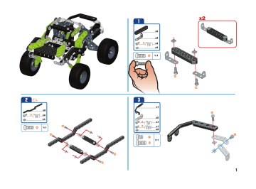 Meccano off road cheap racer 27 in 1