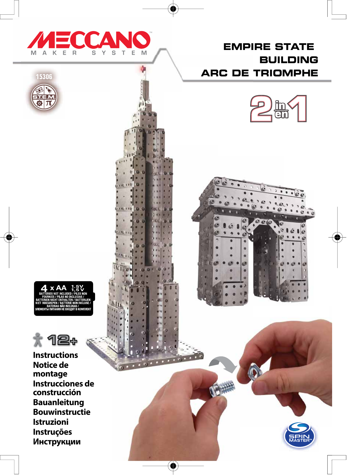 Meccano Empire State Building 1 Bedienungsanleitung Manualzz