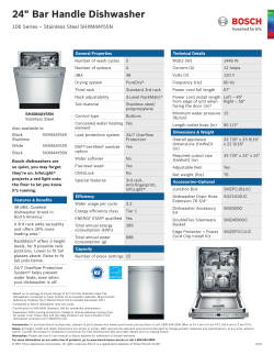 Bosch Shxm4ay55n Installation Guide Manual Specification Manualzz Com