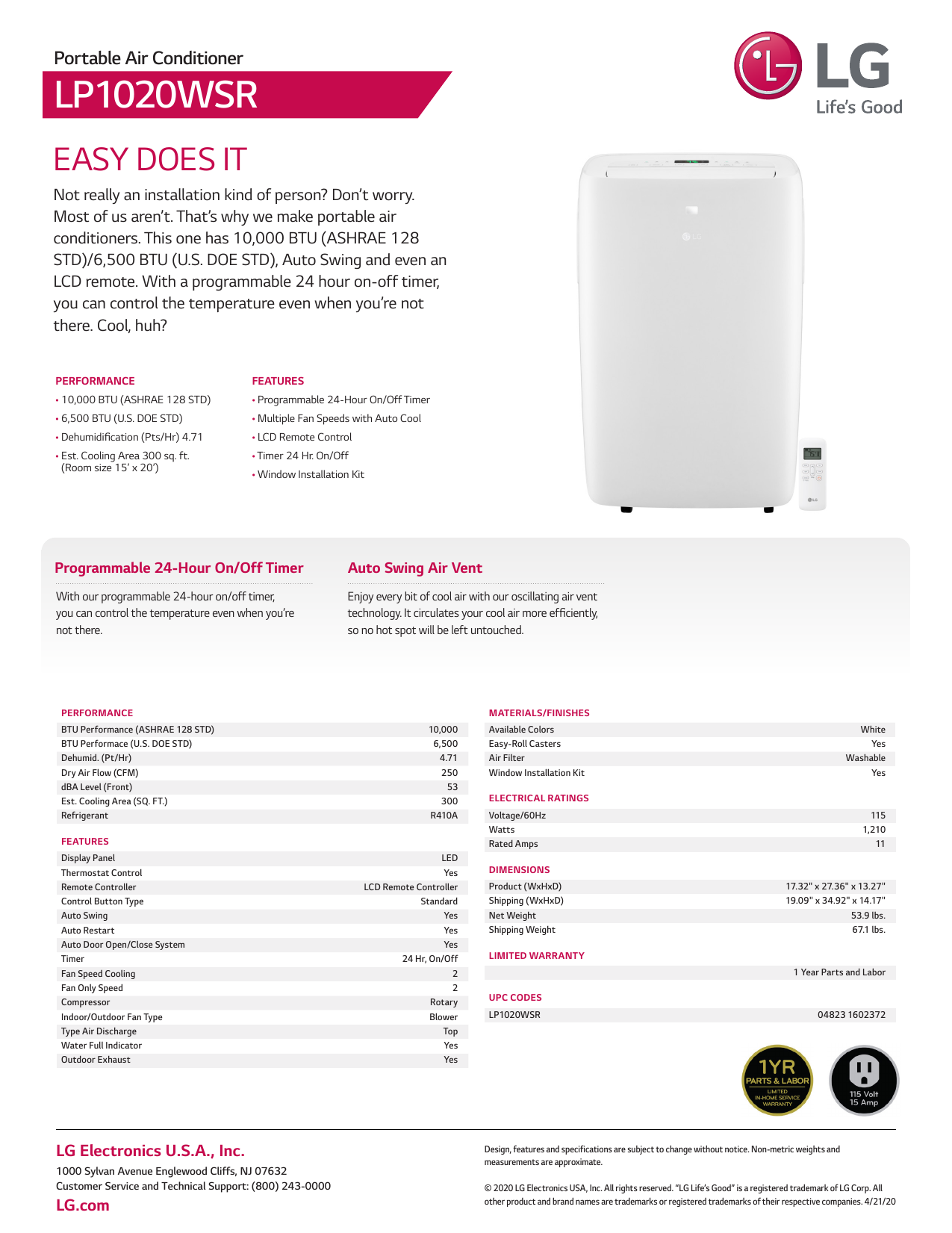 LG LP1020WSR 18\