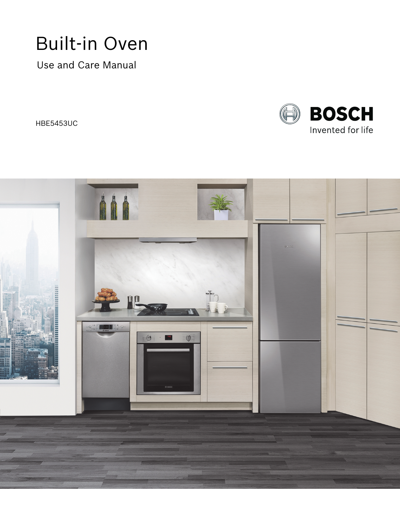 Bosch HBE5453UC 500 Series 24 Inch 2.8 cu. ft. Total Capacity Electric