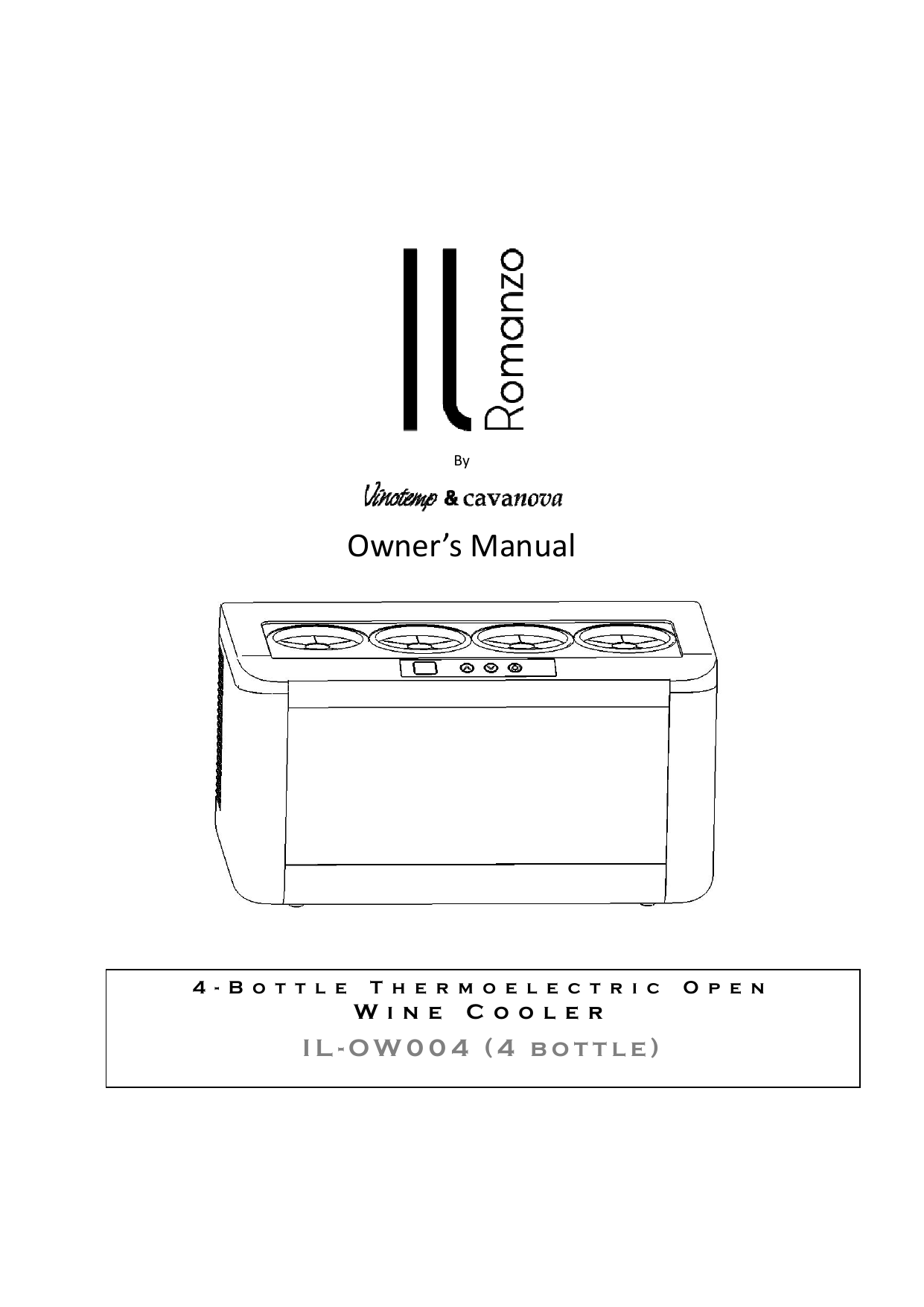 Vinotemp IL Romanzo CO2 Glass Chiller