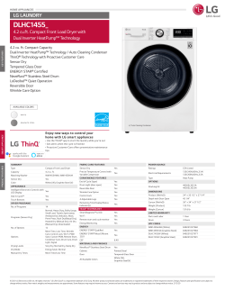 LG DLHC1455W - Owner's manual, Specification, User manual | manualzz.com