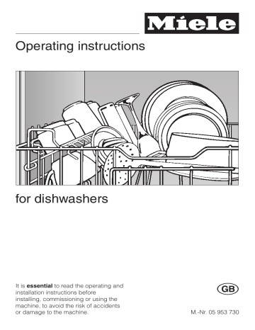 Miele G 601 Owner Manual | Manualzz