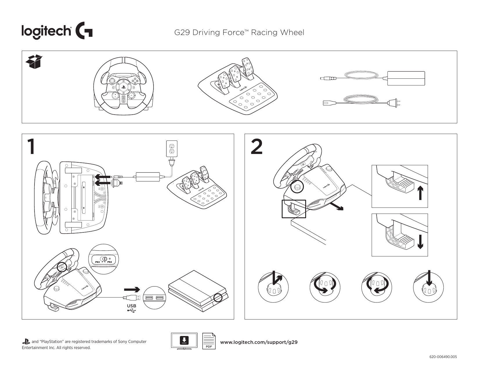 User manual Logitech Driving Force G920 (English - 235 pages)