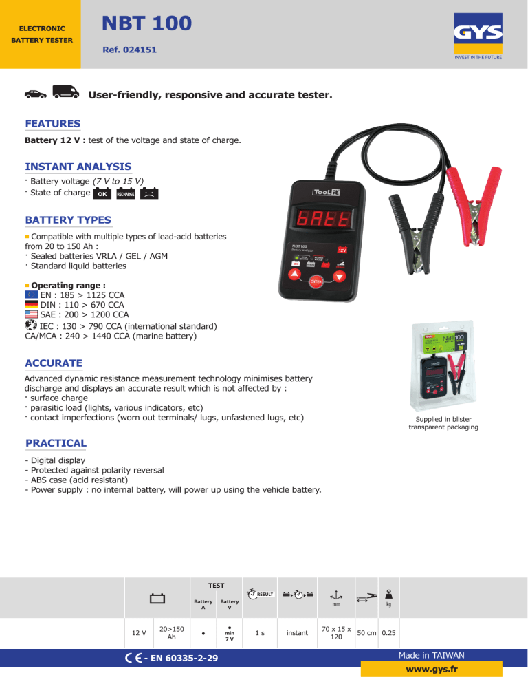 car battery surface charge