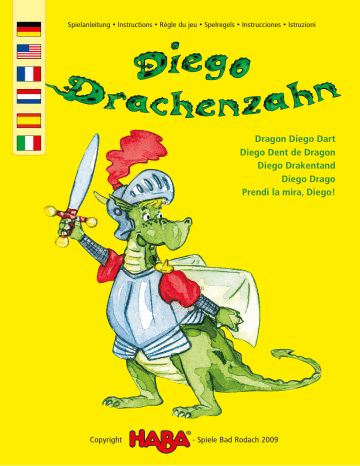 HABA 4319 - Gioco Di Abilità 'Prendi La Mira, Diego!' Per Bambini Dai 5 Anni - 2-4 Giocatori, Importato Dalla Germania