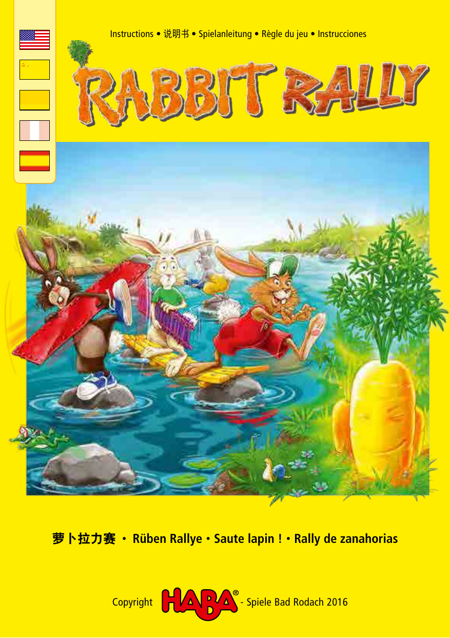 HABA Rabbit Rally Made in Germany 302217 A Challenging and Fun Guessing Game for Ages 4 and Up HABA Rabbit Rally Made in Germany 302217 A Challenging and Fun Guessing Game for Ages 4 and Up