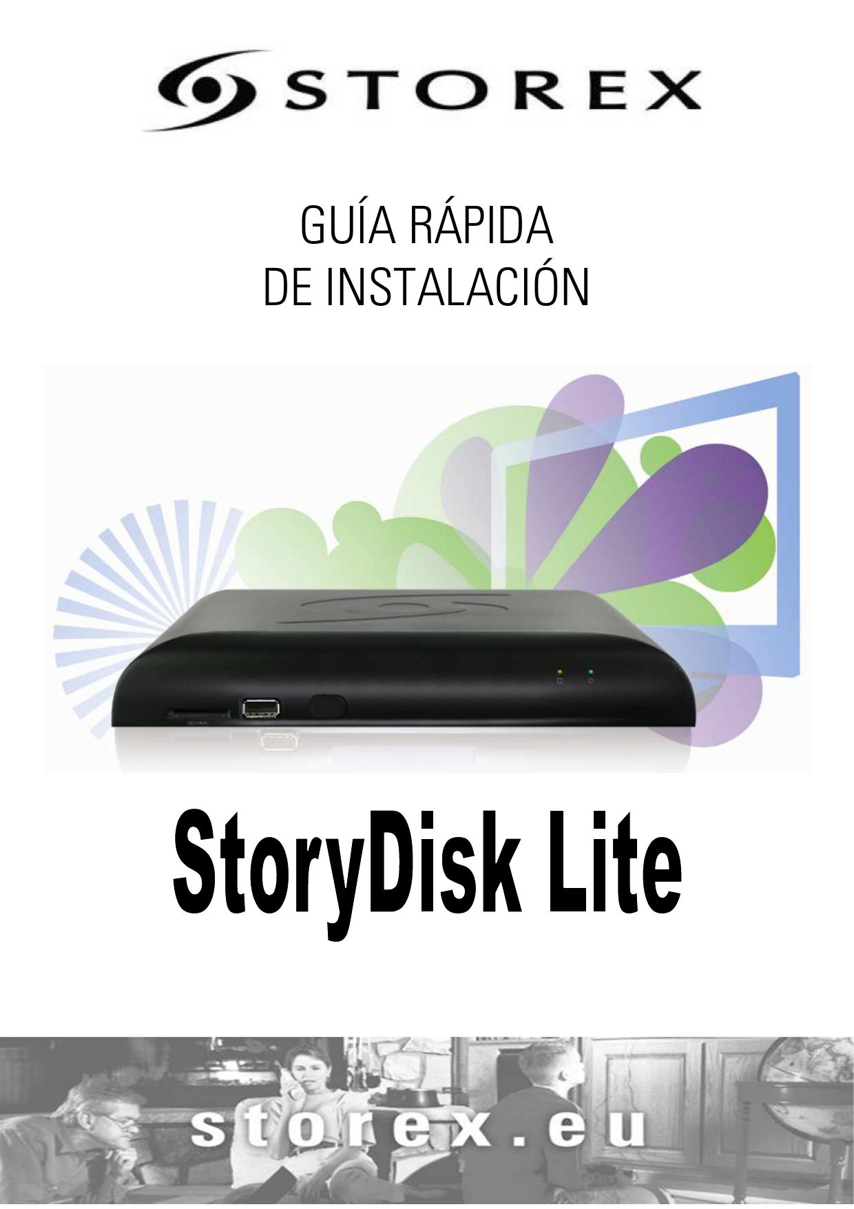 disque dur multimédia STOREX StoryDisk Lite 2TO