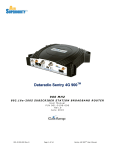 CalAmp Sentry 4G-900 User Manual