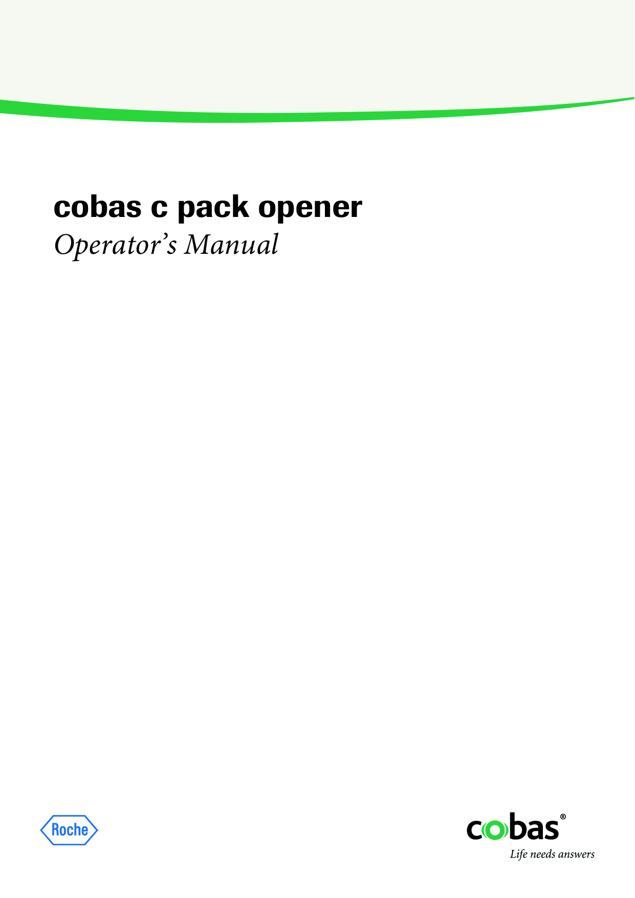 Roche Cobas C 502 Operators Manual Manualzz 2595