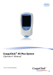 Status and Error Messages. Roche CoaguChek XS Plus | Manualzz