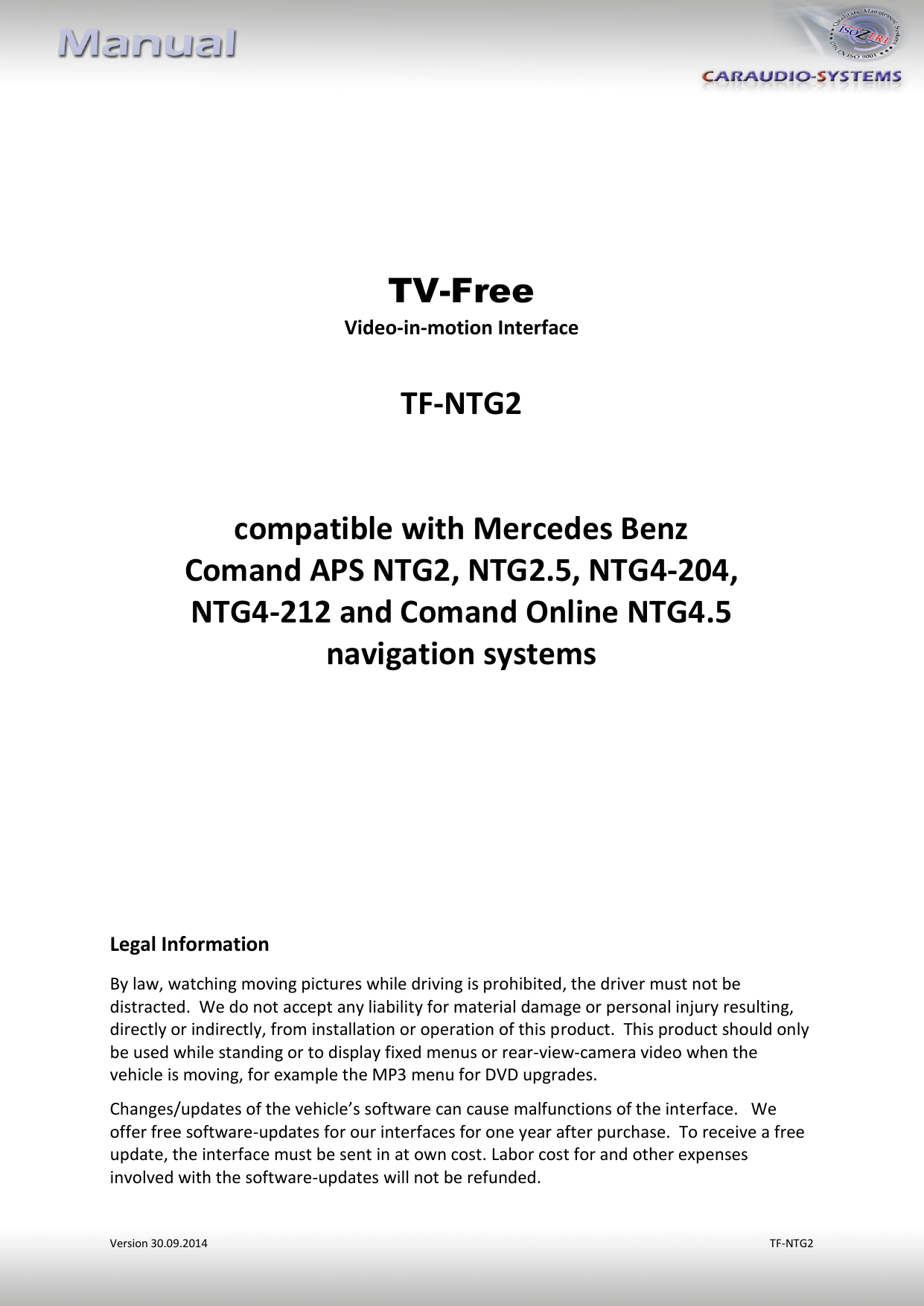 comand aps ntg4 software update