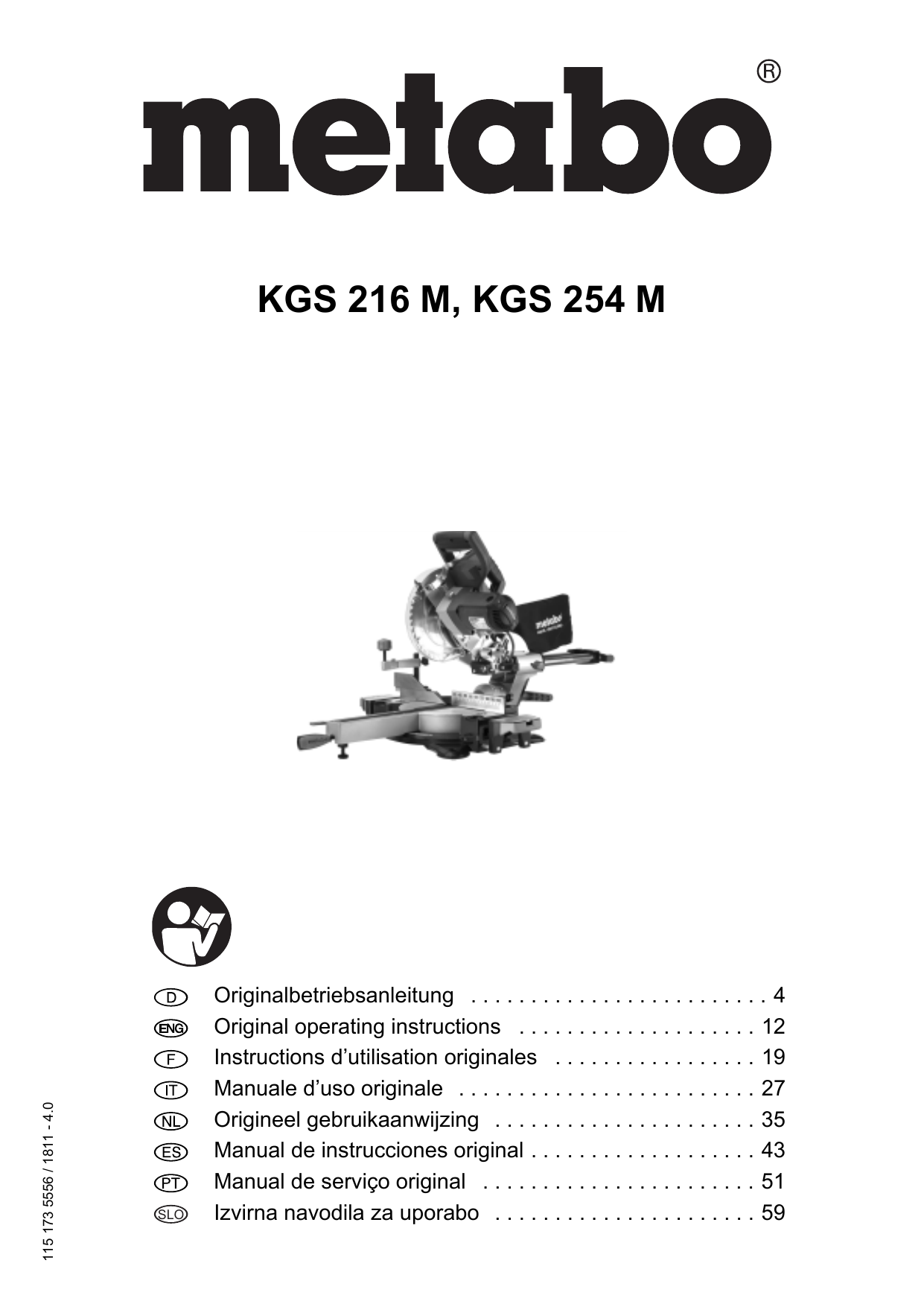 Ks 216M Kgs Balais de Charbon pour Metabo Ks 216 M Kgs Kgs 216M – Lasercut