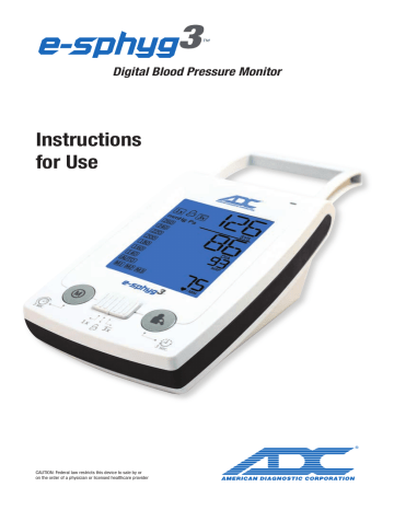 American Diagnostic Esphyg3 Professional Digital Blood Pressure