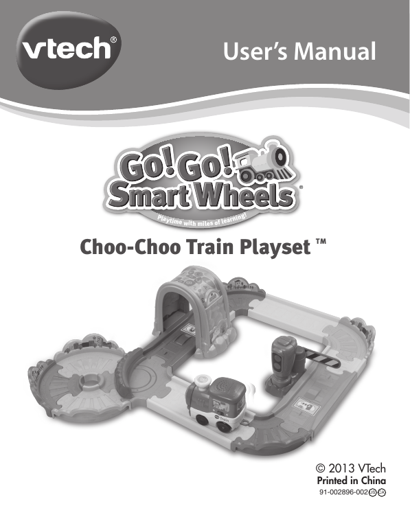 Vtech train best sale station playset instructions