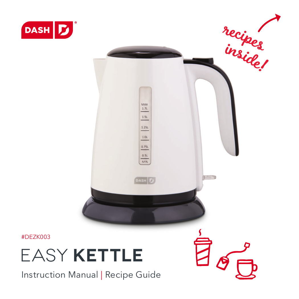 ELECTRIC KETTLE KITCHENSMITH BY BELLA 1.5L 110V looks & works great.