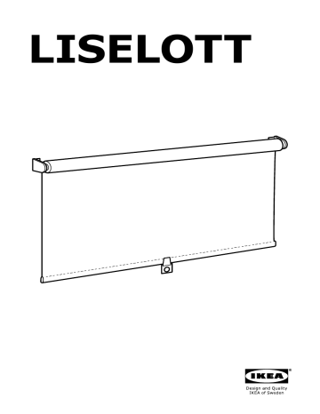 IKEA LISELOTT Brugervejledning | Manualzz