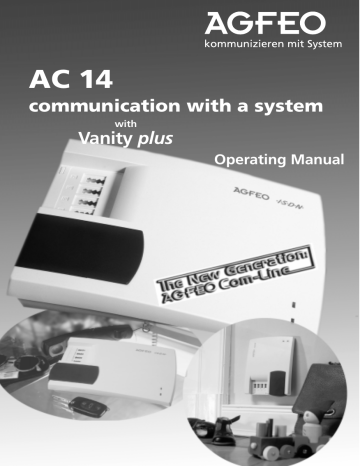 Agfeo AC 14 Phonie Operation Manual | Manualzz