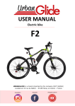 URBANGLIDE V.A.E F2 NOIR Hoverboard User manual
