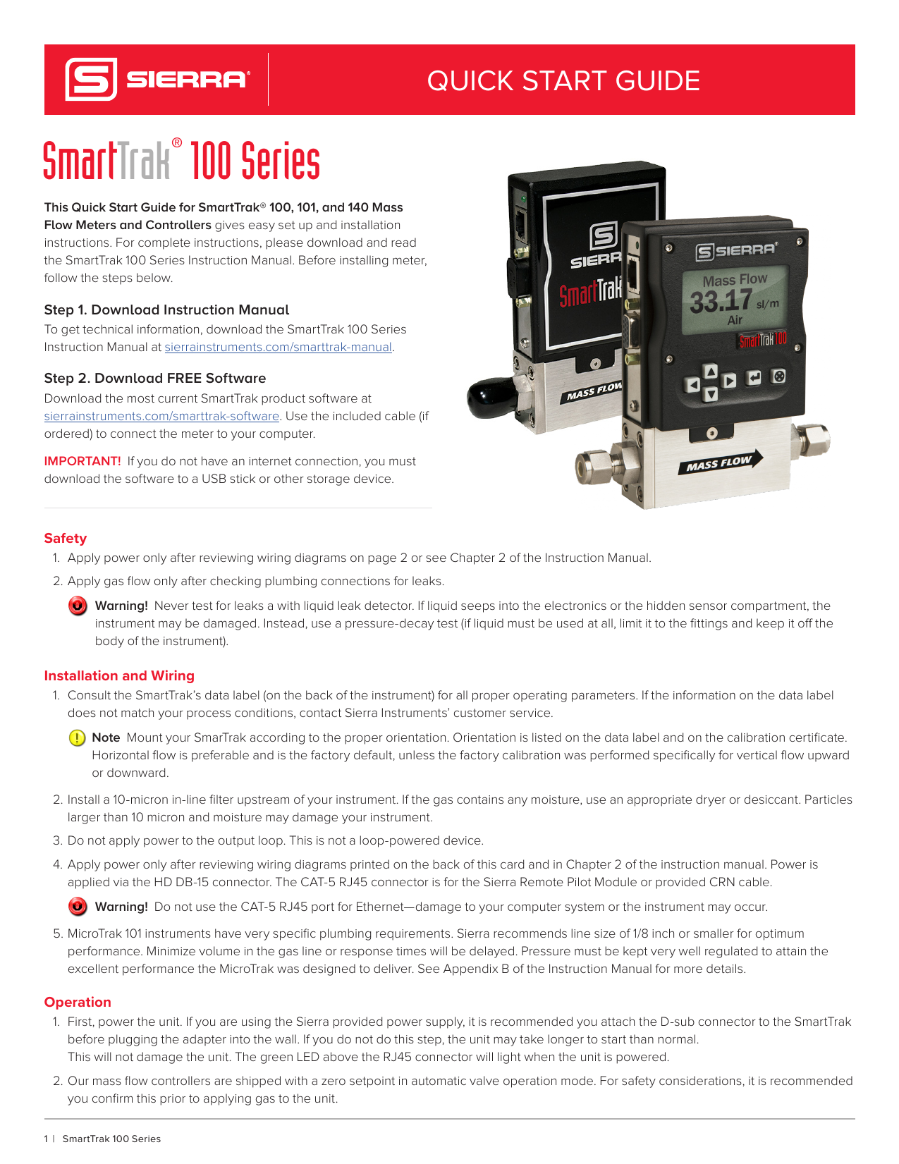 Sierra Smarttrak 100 Smarttrak 100 Series 140 User Manual Manualzz