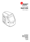 QbD1200 TOC Analyzer User Manual | AI Chat &amp; PDF Download