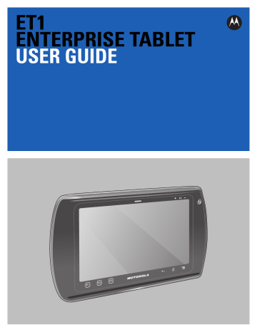 Motorola ET1 User Manual | Manualzz