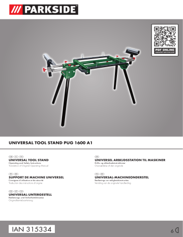 PARKSIDE PKS 1500 A1 OPERATING AND SAFETY INSTRUCTIONS MANUAL Pdf Download