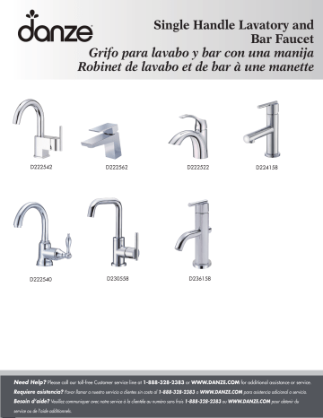 Danze D222522 Single Handle Bathroom Faucet Installation Guide Manualzz   055762219 1 77402cab839c0bc9fd7a62b24393766c 360x466 