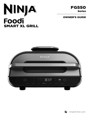 NINJA DZ550 Series Foodi Smart XL 2 Basket Air Fryer Owner's Manual