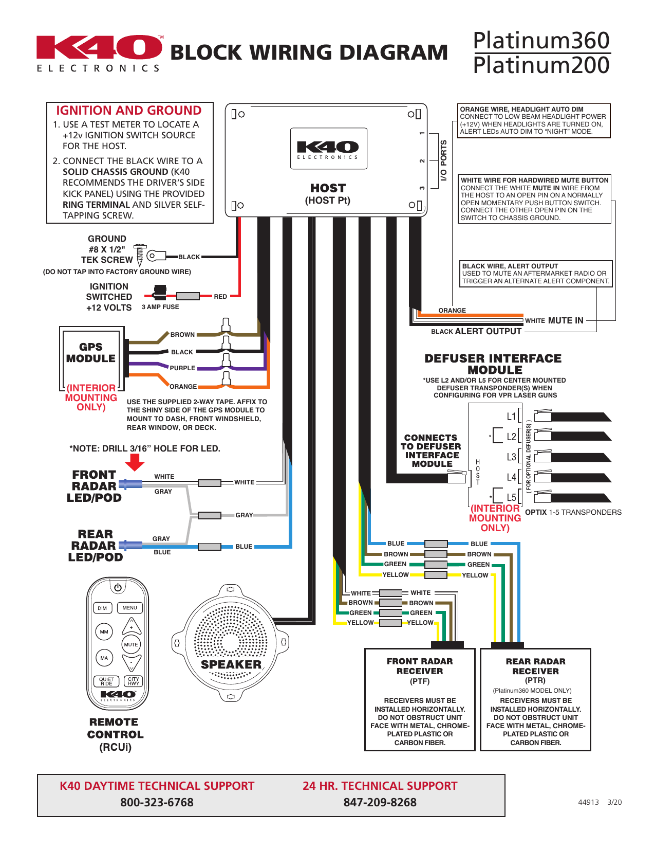 k40 radar detector wiring diagram Wiring Diagram