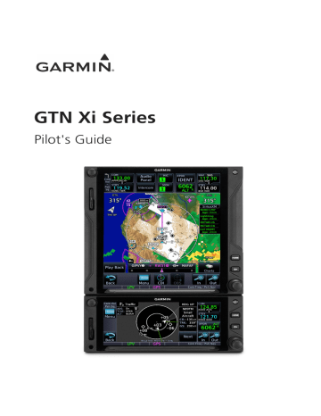 Garmin GTN™ 750Xi Quick Reference Guide | Manualzz